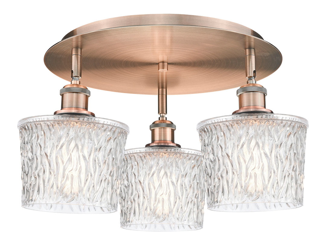 Innovations Lighting Niagara 6.5" Flush Mount - Antique Copper