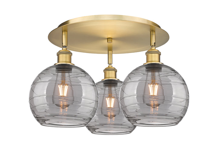 Innovations Lighting Athens Deco Swirl 8" Flush Mount
