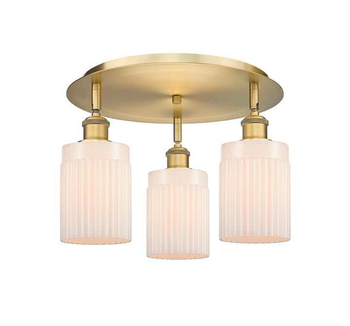 Innovations Lighting Hadley 5" Flush Mount - Brushed Brass