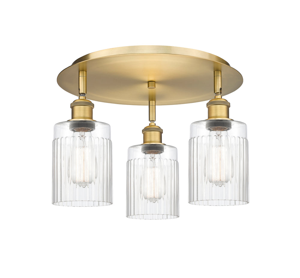Innovations Lighting Hadley 5" Flush Mount - Brushed Brass