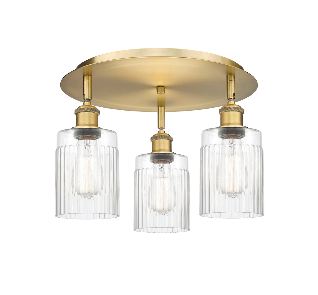 Innovations Lighting Hadley 5" Flush Mount - Brushed Brass
