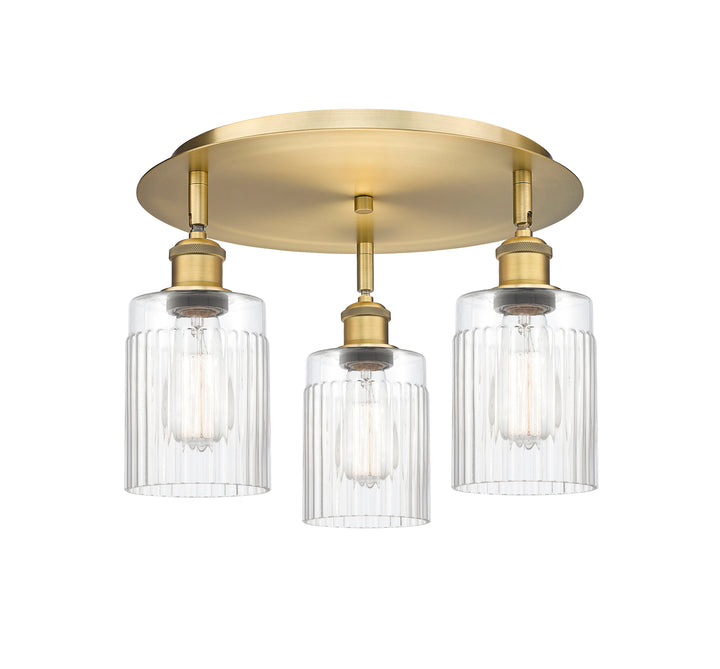 Innovations Lighting Hadley 5" Flush Mount - Brushed Brass