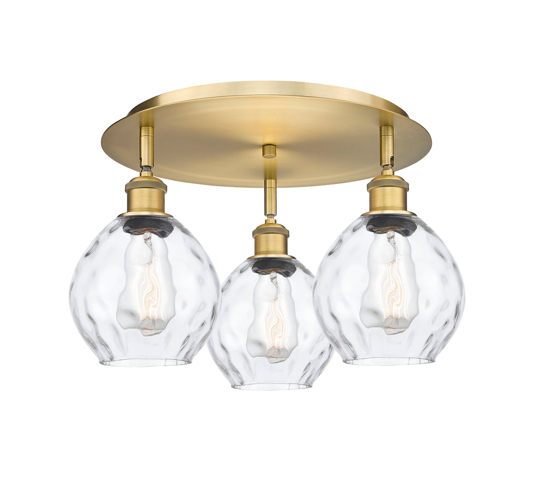Innovations Lighting Waverly 6" Flush Mount - Brushed Brass