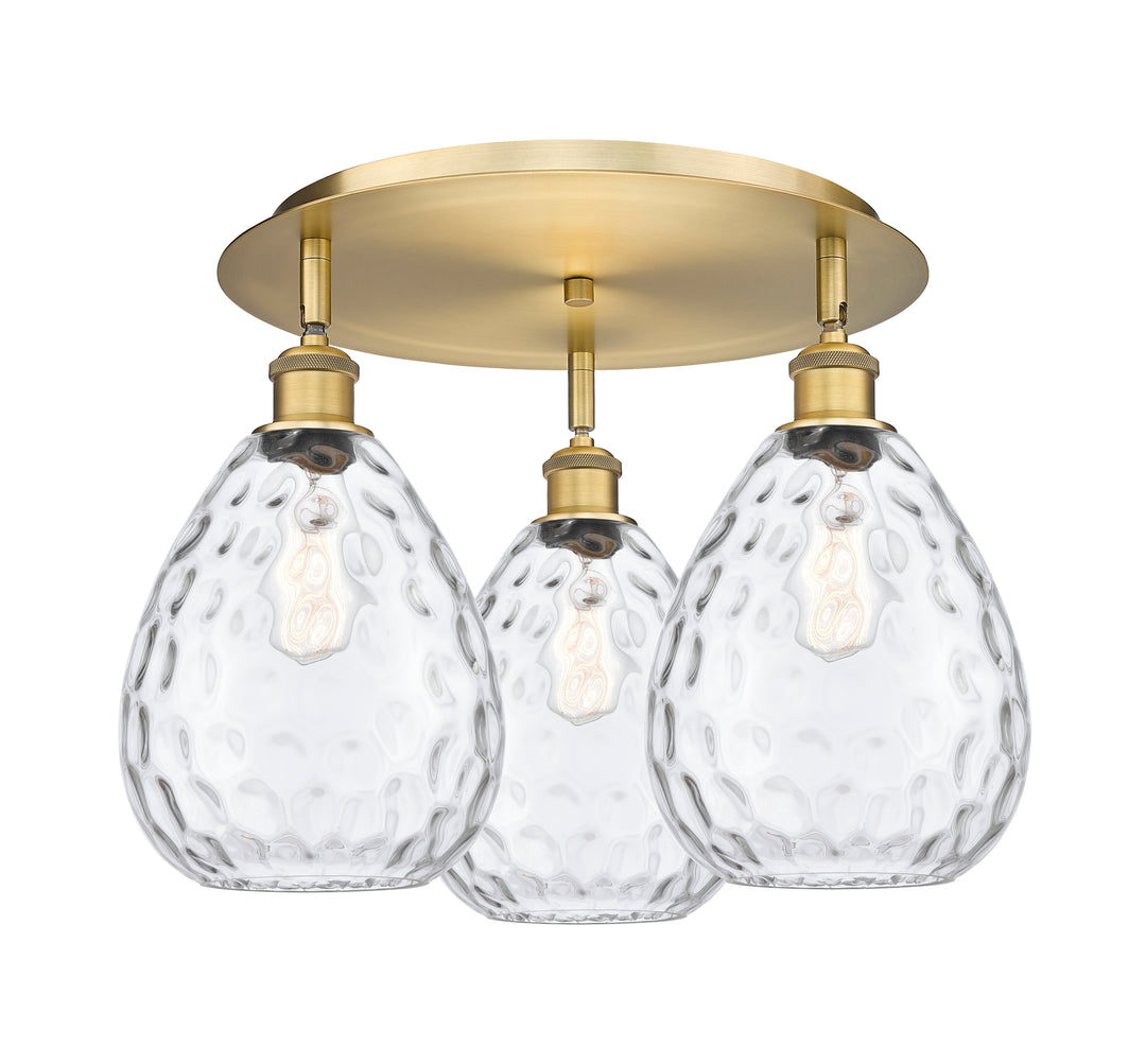 Innovations Lighting Waverly 8" Flush Mount - Brushed Brass