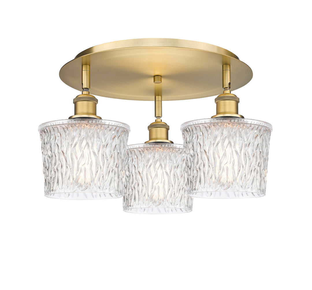 Innovations Lighting Niagara 6.5" Flush Mount - Brushed Brass
