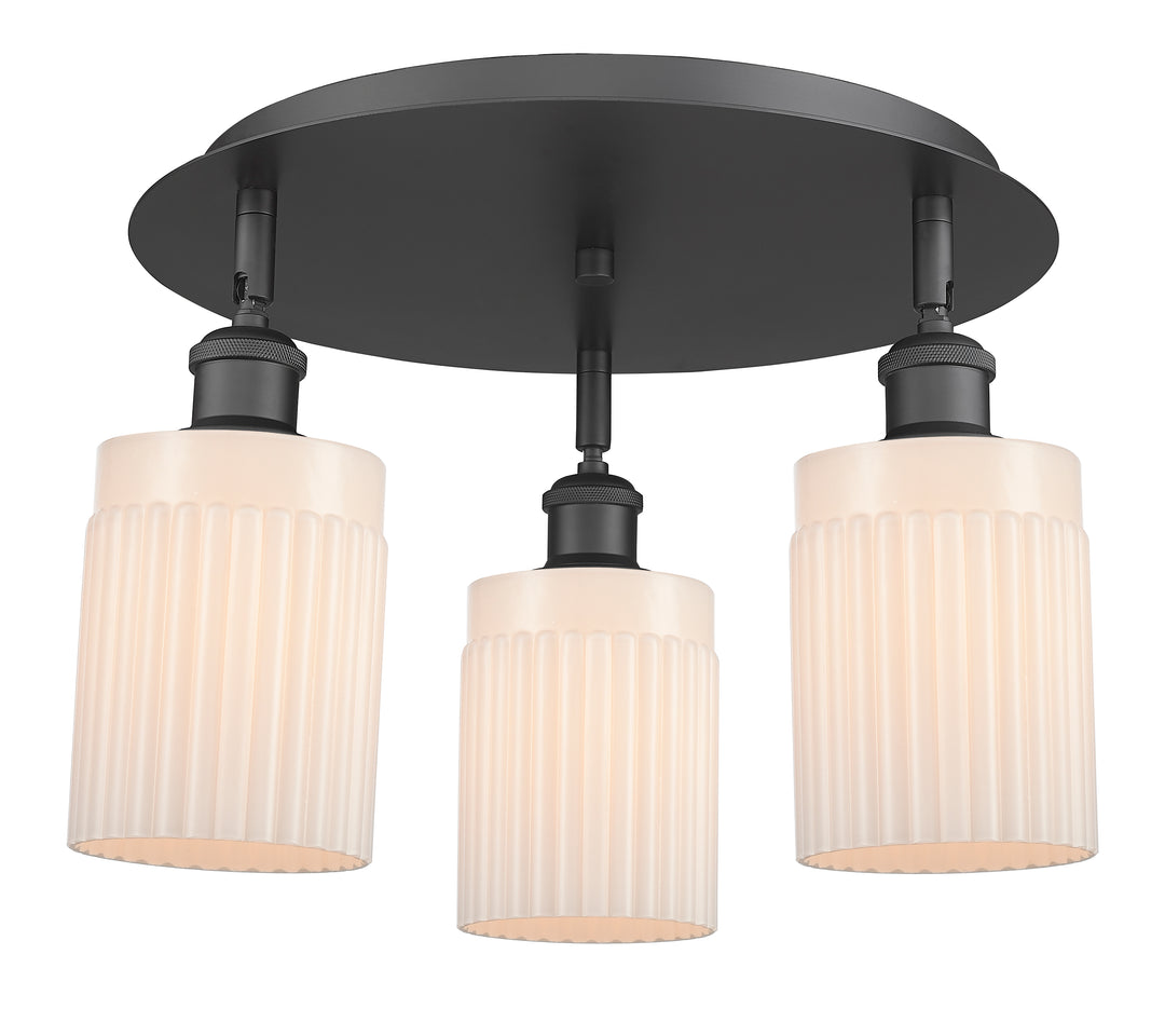 Innovations Lighting Hadley 5" Flush Mount - Matte Black