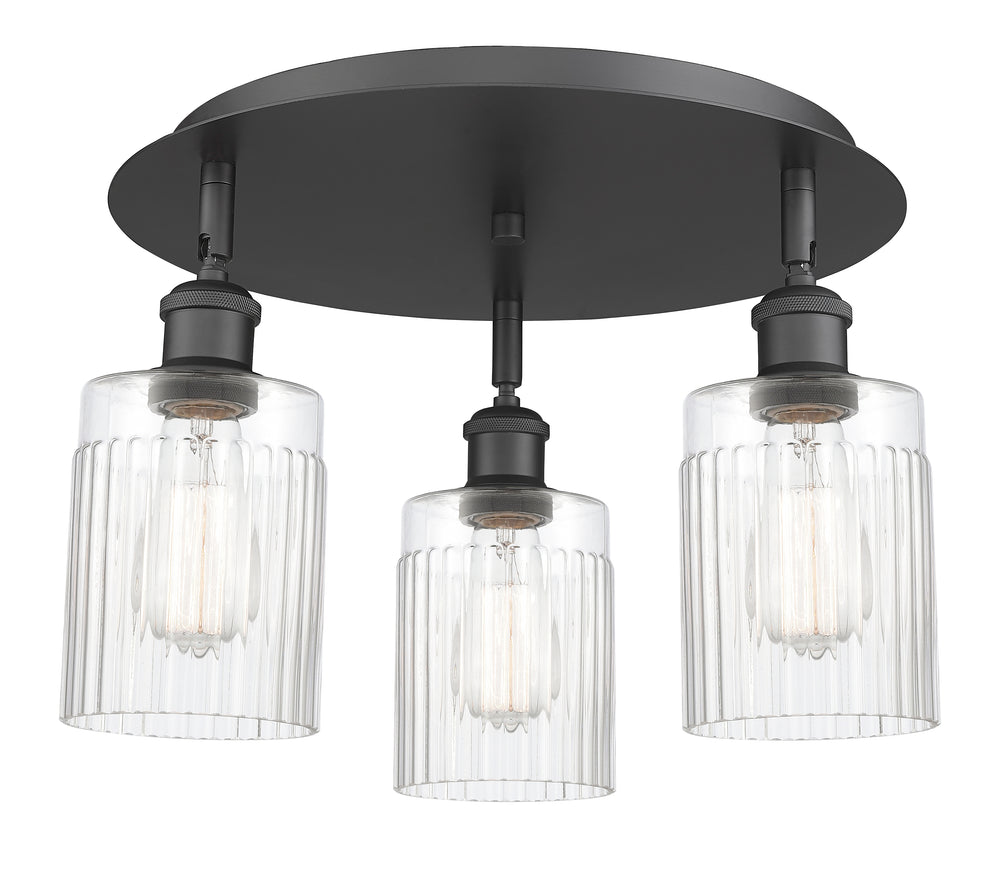 Innovations Lighting Hadley 5" Flush Mount - Matte Black