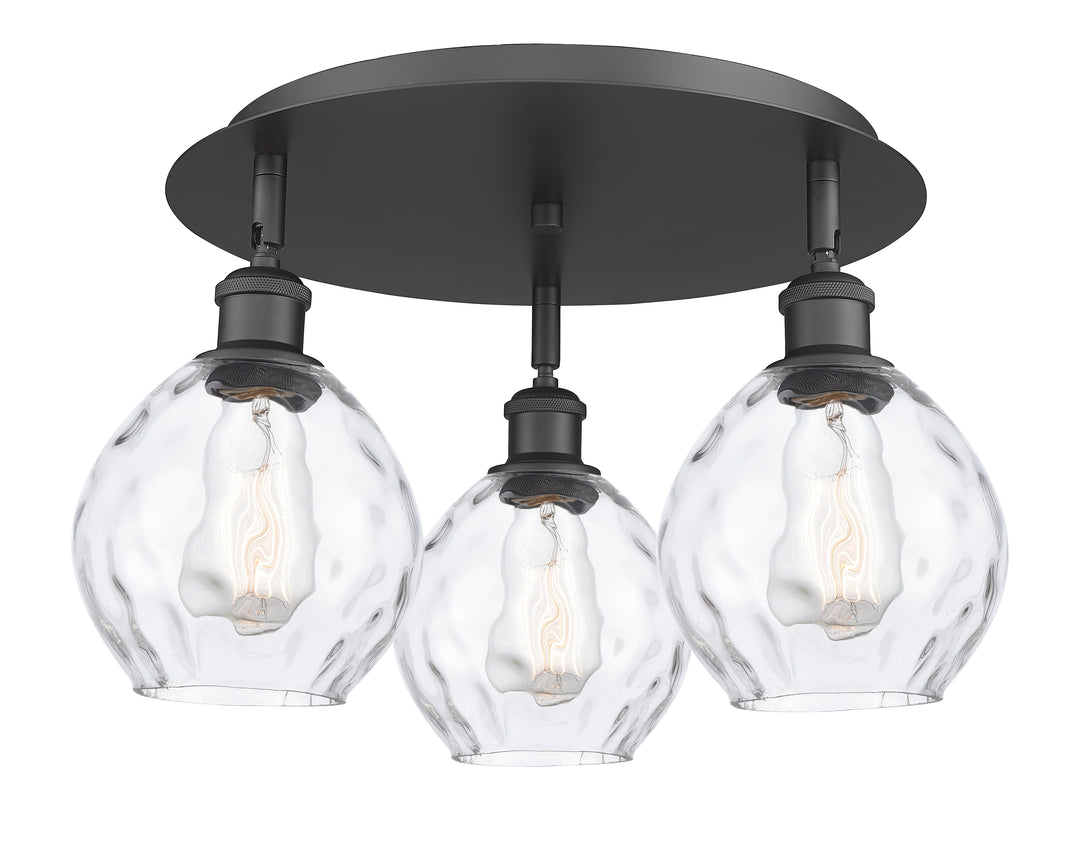 Innovations Lighting Waverly 6" Flush Mount - Matte Black