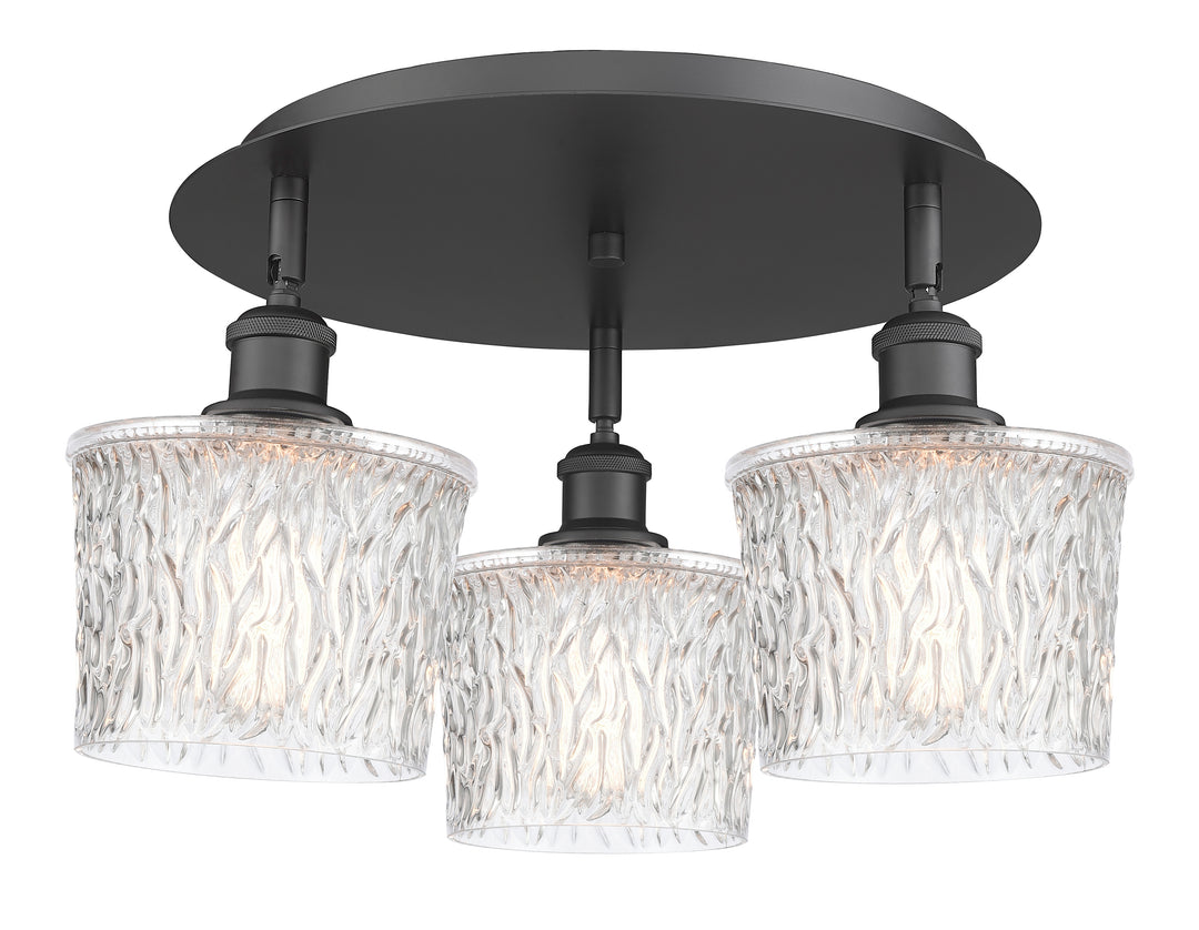 Innovations Lighting Niagara 6.5" Flush Mount - Matte Black