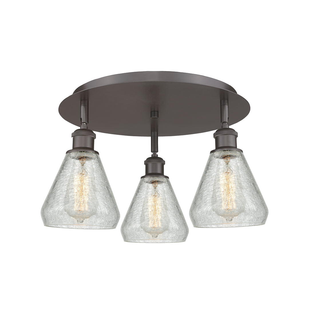 Innovations Lighting Conesus 6" Flush Mount - Oil Rubbed Bronze
