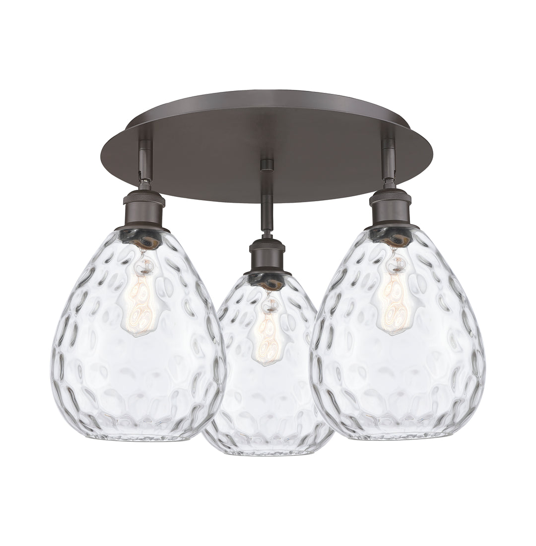 Innovations Lighting Waverly 8" Flush Mount - Oil Rubbed Bronze