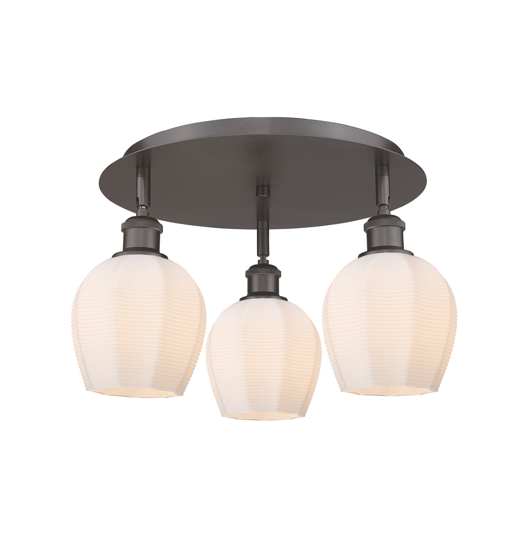 Innovations Lighting Norfolk 6" Flush Mount - Oil Rubbed Bronze