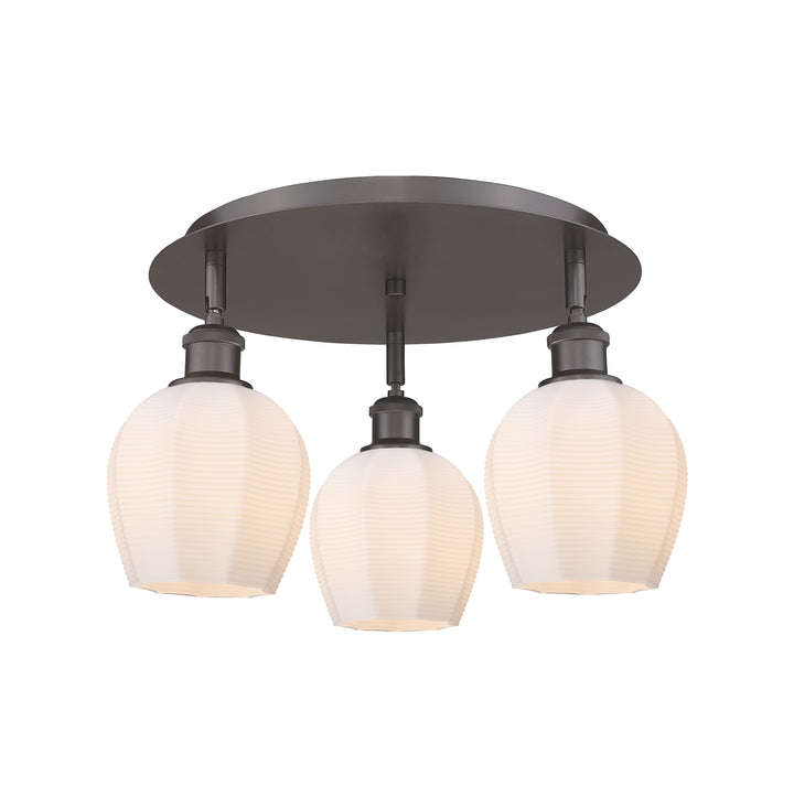 Innovations Lighting Norfolk 6" Flush Mount - Oil Rubbed Bronze