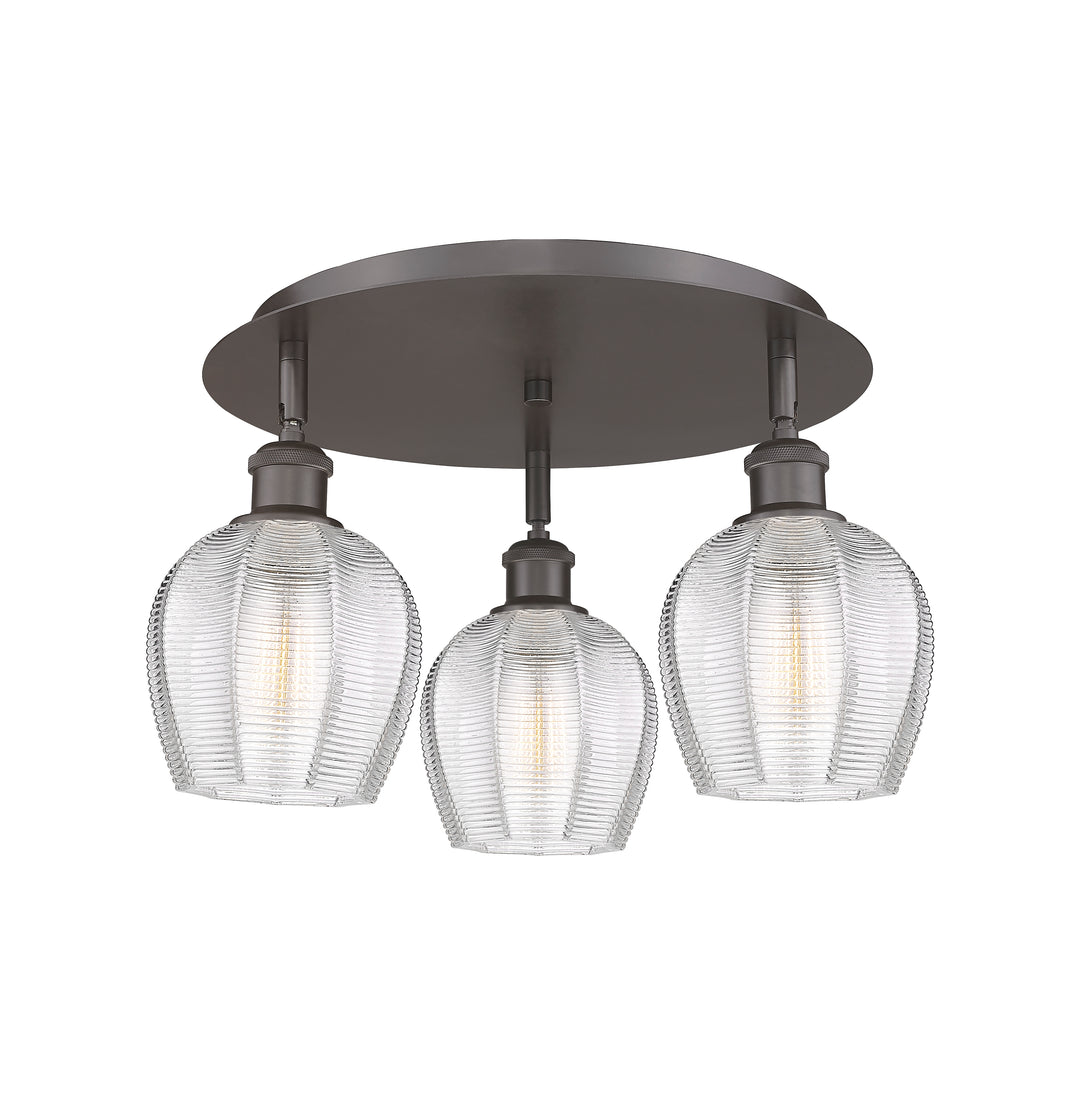 Innovations Lighting Norfolk 6" Flush Mount - Oil Rubbed Bronze
