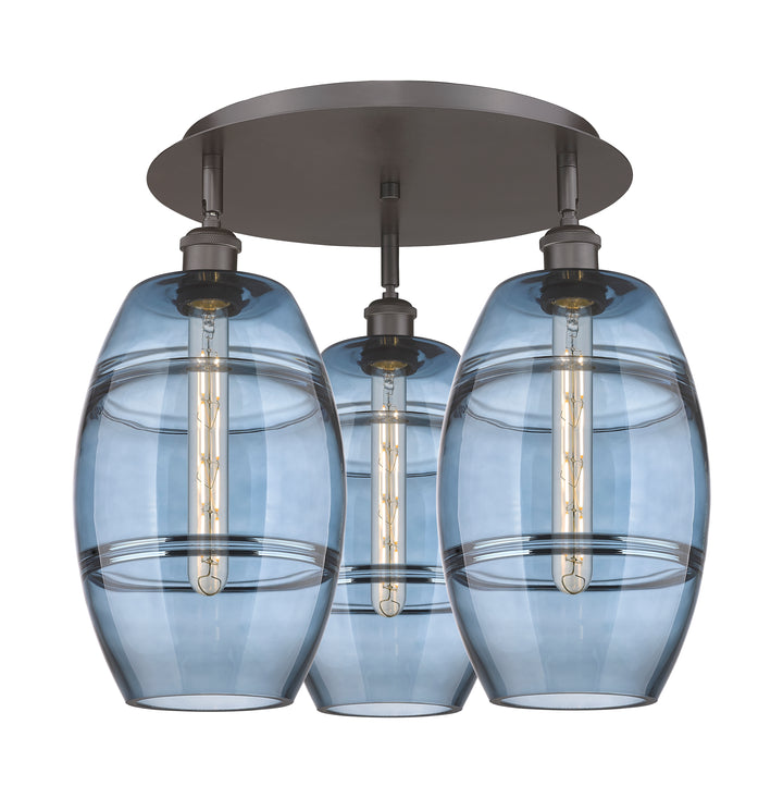 Innovations Lighting Vaz 8" Flush Mount - Oil Rubbed Bronze
