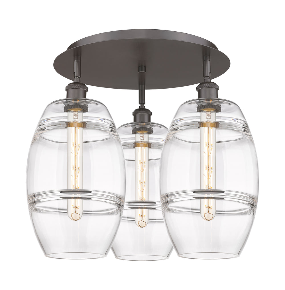 Innovations Lighting Vaz 8" Flush Mount - Oil Rubbed Bronze