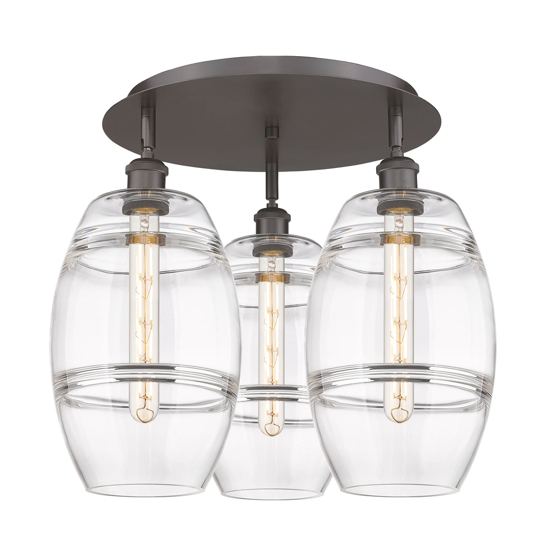 Innovations Lighting Vaz 8" Flush Mount - Oil Rubbed Bronze