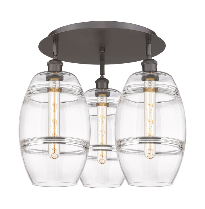 Innovations Lighting Vaz 8" Flush Mount - Oil Rubbed Bronze