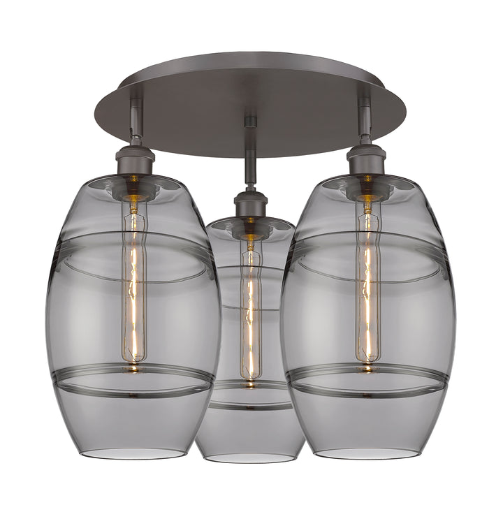 Innovations Lighting Vaz 8" Flush Mount - Oil Rubbed Bronze