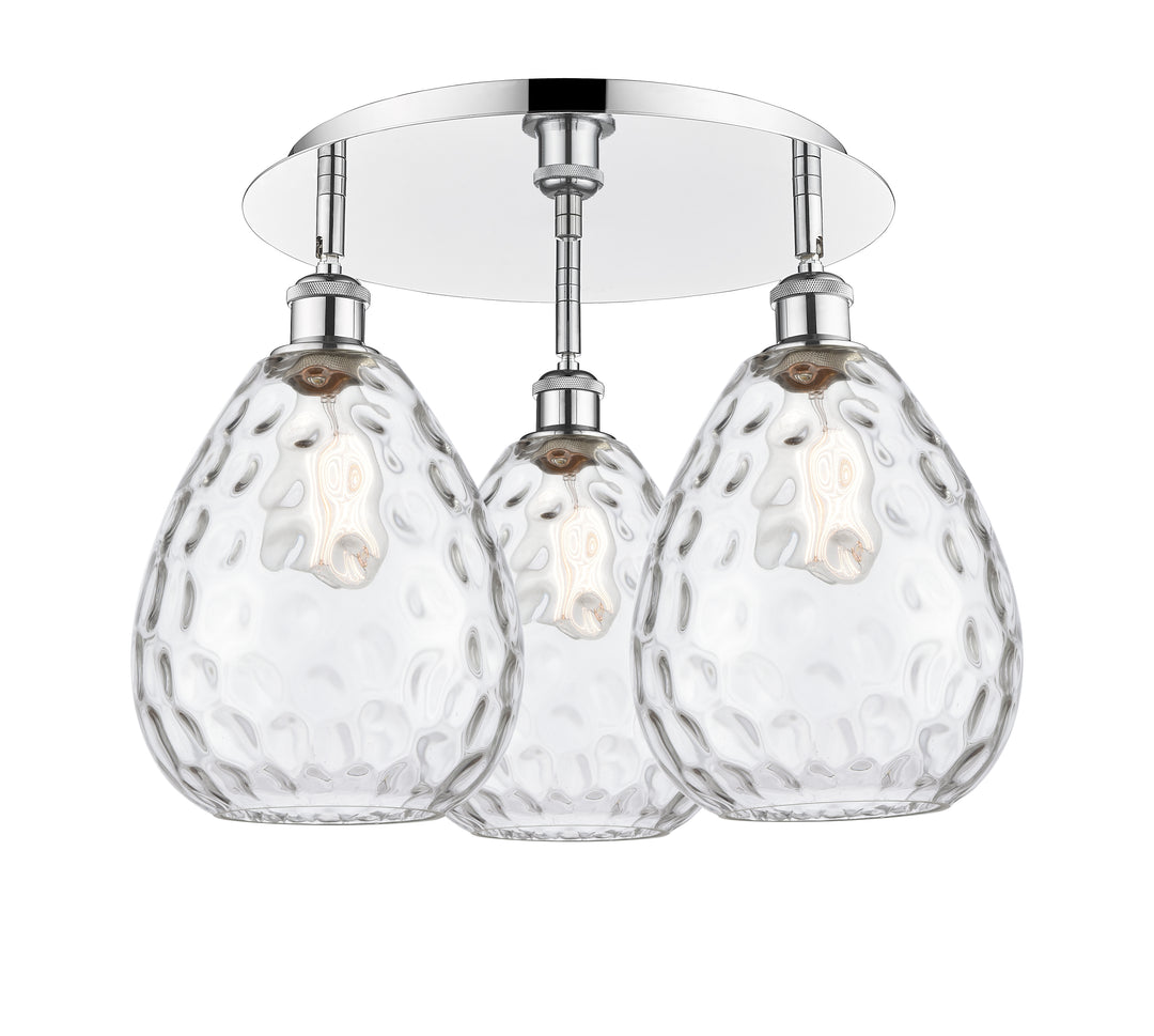 Innovations Lighting Waverly 8" Flush Mount - Polished Chrome