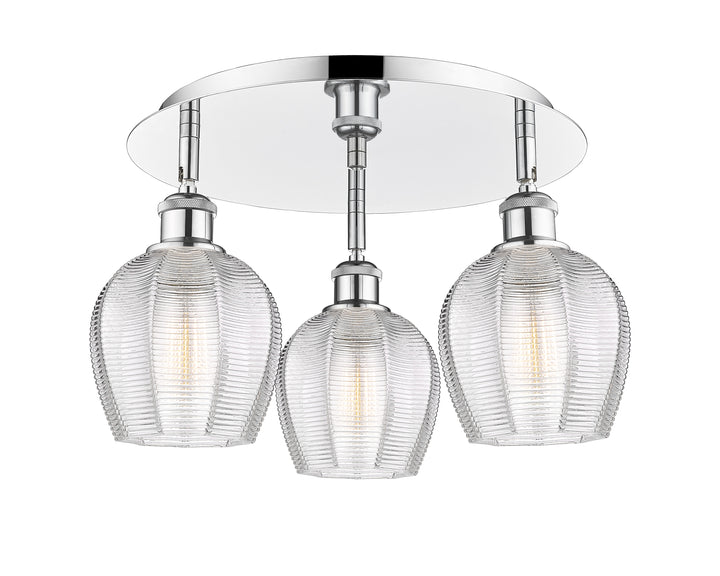 Innovations Lighting Norfolk 6" Flush Mount - Polished Chrome