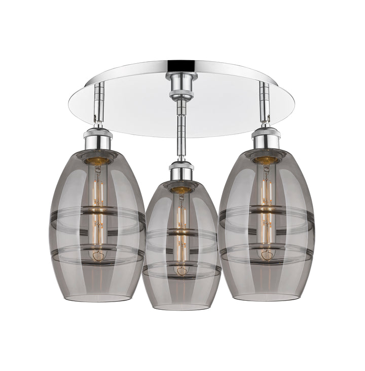 Innovations Lighting Vaz 6" Flush Mount - Polished Chrome