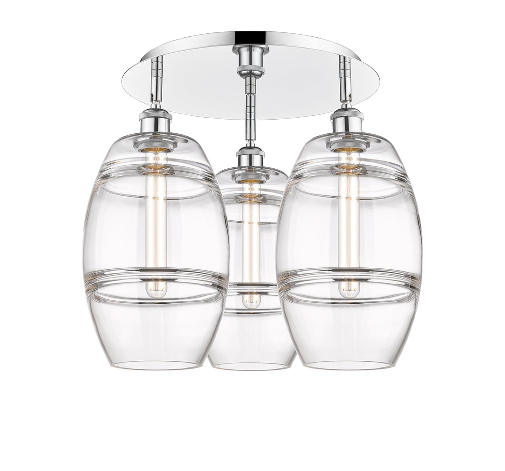 Innovations Lighting Vaz 8" Flush Mount - Polished Chrome