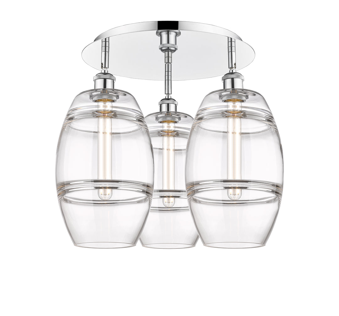 Innovations Lighting Vaz 8" Flush Mount - Polished Chrome