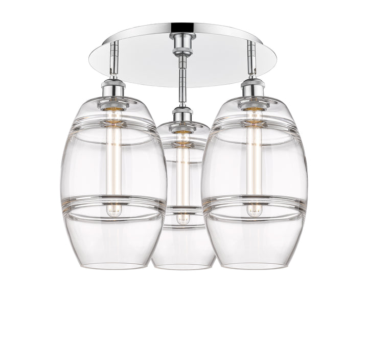 Innovations Lighting Vaz 8" Flush Mount - Polished Chrome