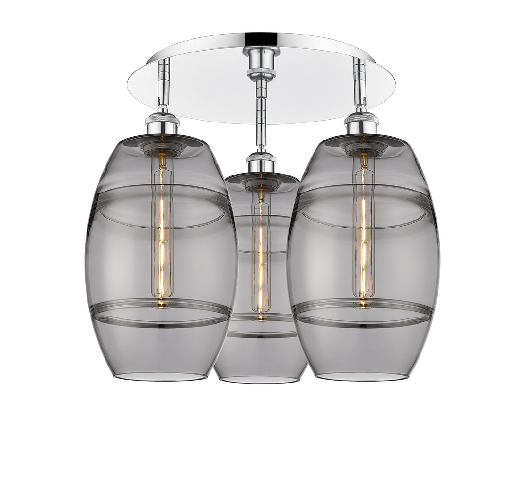 Innovations Lighting Vaz 8" Flush Mount - Polished Chrome