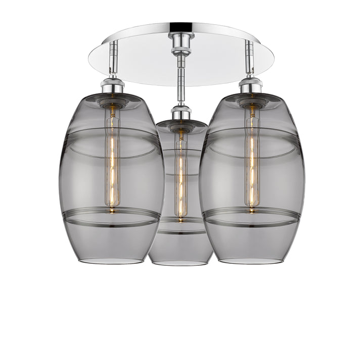 Innovations Lighting Vaz 8" Flush Mount - Polished Chrome