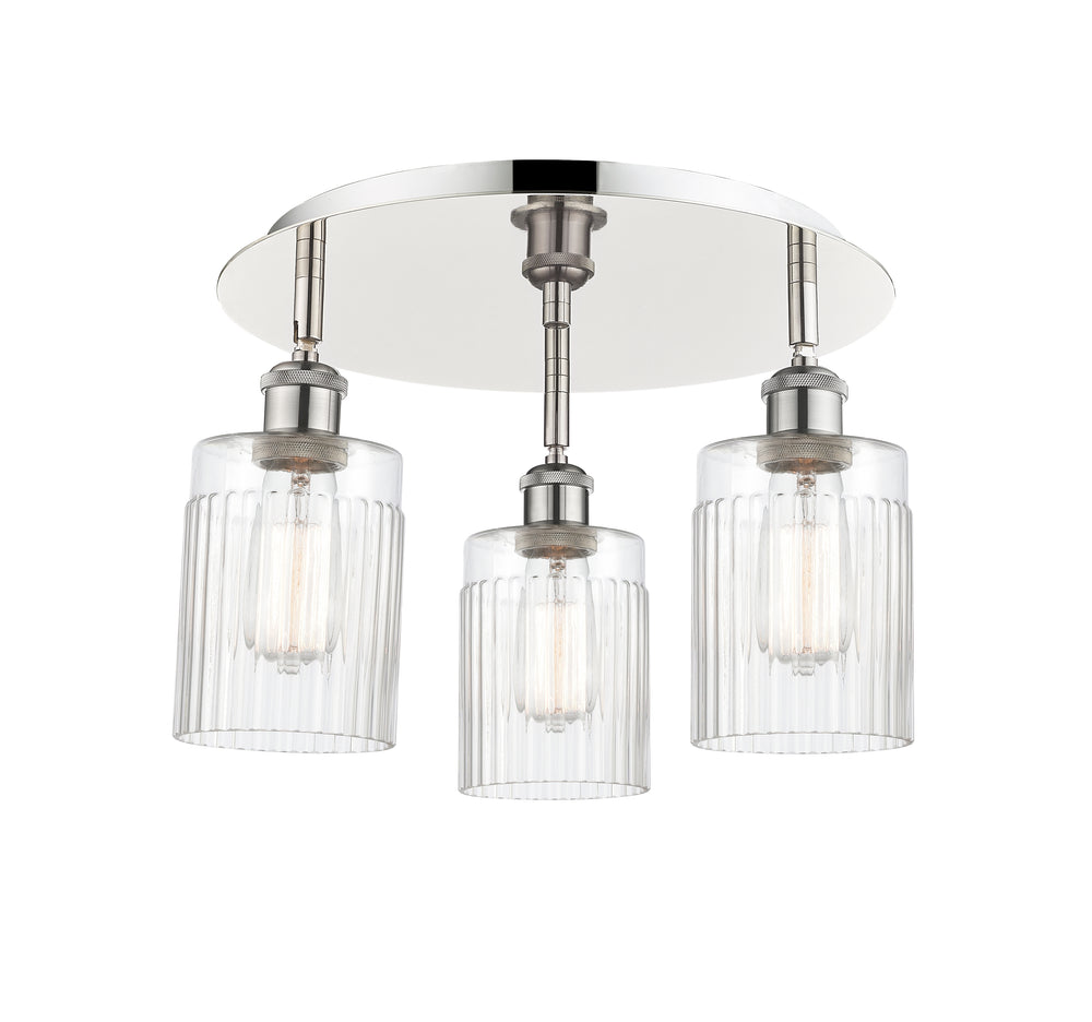 Innovations Lighting Hadley 5" Flush Mount - Polished Nickel