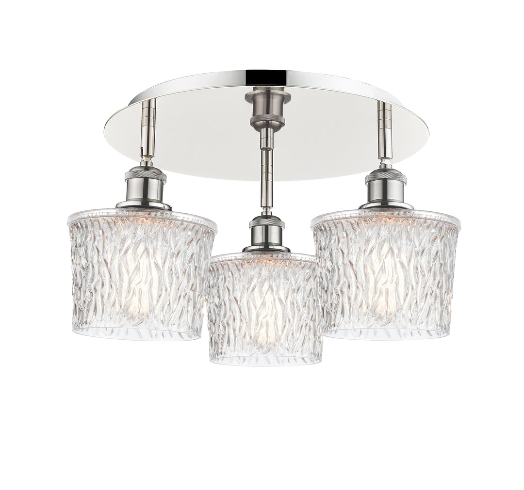 Innovations Lighting Niagara 6.5" Flush Mount - Polished Nickel
