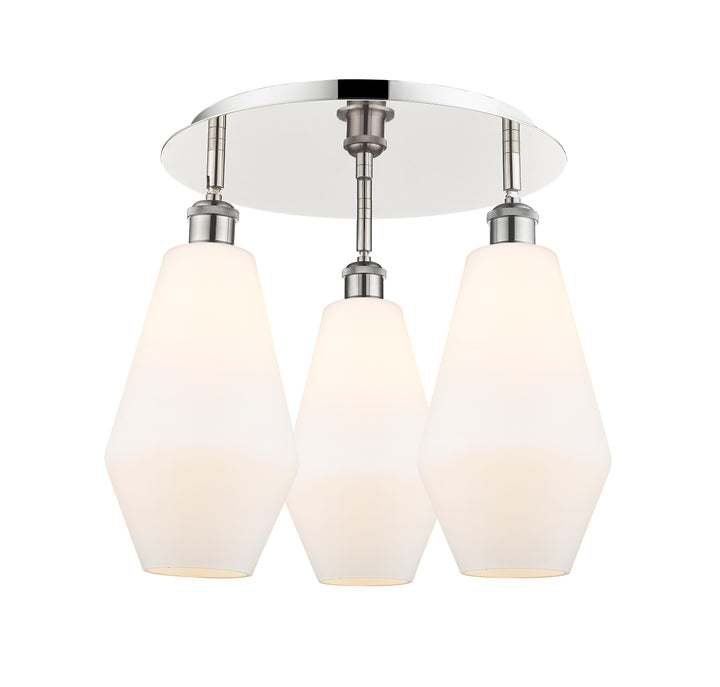 Innovations Lighting Cindyrella 7" Flush Mount - Polished Nickel