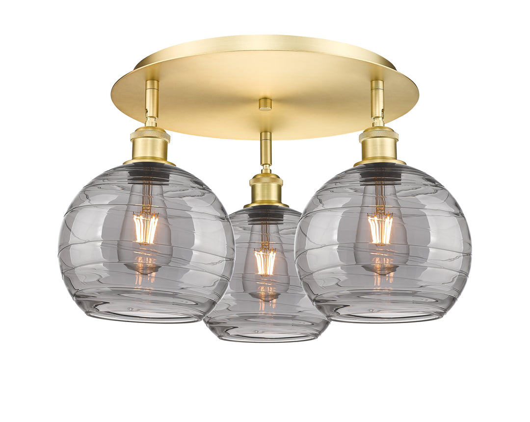 Innovations Lighting Athens Deco Swirl 8" Flush Mount