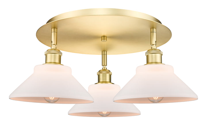 Innovations Lighting Orwell 9" Flush Mount - Satin Gold