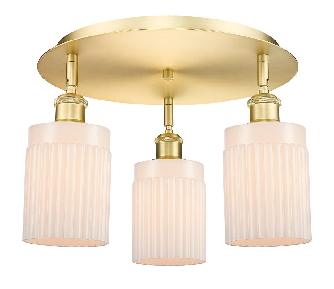 Innovations Lighting Hadley 5" Flush Mount - Satin Gold