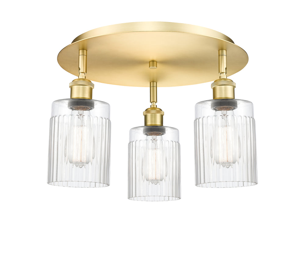 Innovations Lighting Hadley 5" Flush Mount - Satin Gold