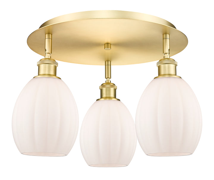 Innovations Lighting Eaton 5.5" Flush Mount - Satin Gold