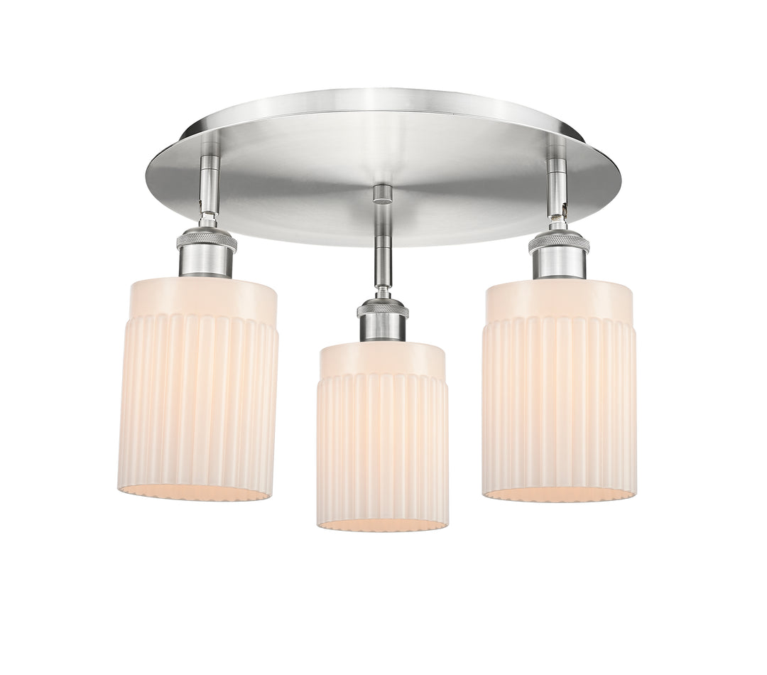 Innovations Lighting Hadley 5" Flush Mount - Satin Nickel