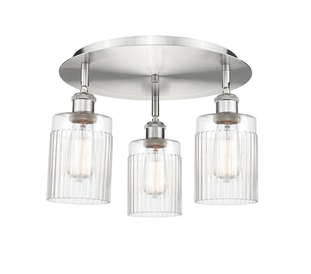 Innovations Lighting Hadley 5" Flush Mount - Satin Nickel