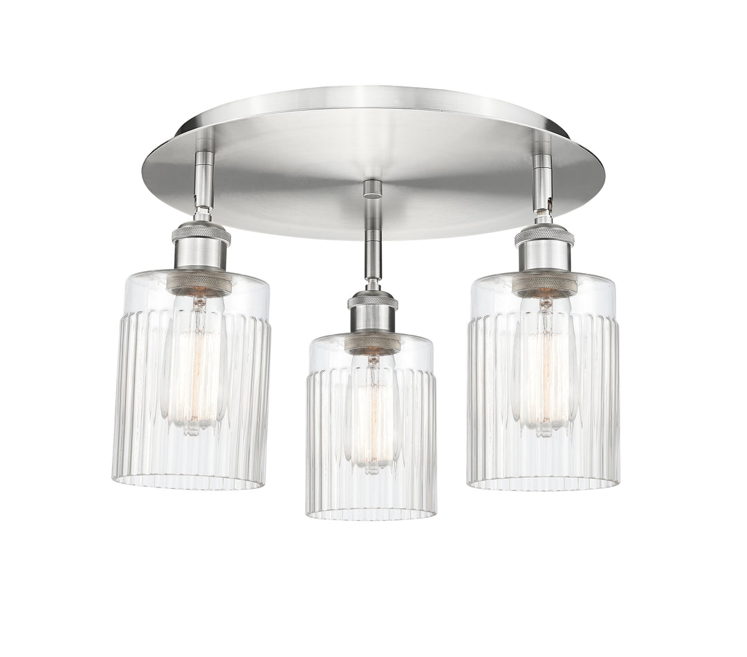 Innovations Lighting Hadley 5" Flush Mount - Satin Nickel