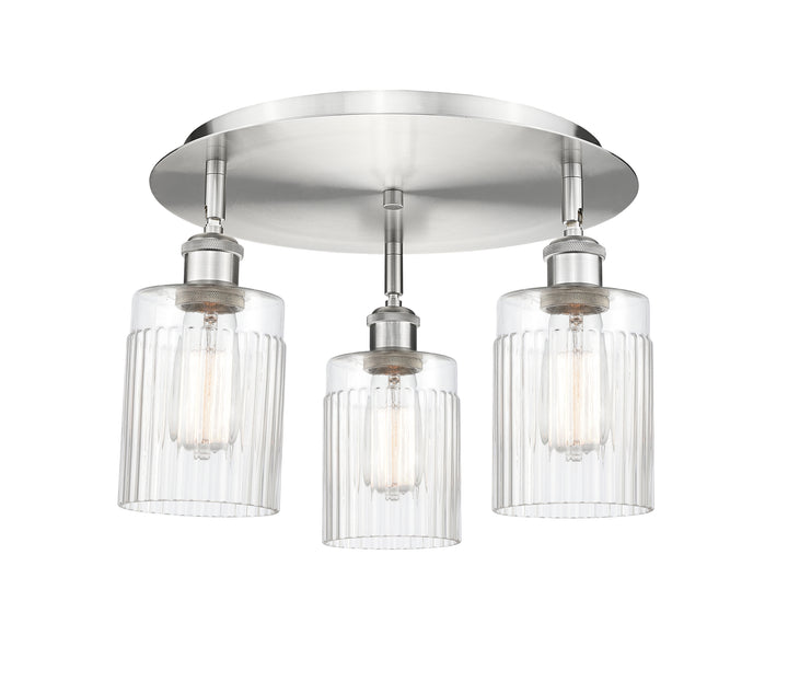 Innovations Lighting Hadley 5" Flush Mount - Satin Nickel