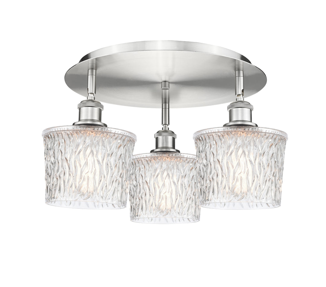 Innovations Lighting Niagara 6.5" Flush Mount - Satin Nickel