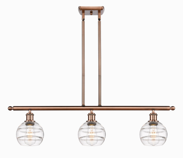 Innovations Lighting Rochester 6" Island Light - Antique Copper