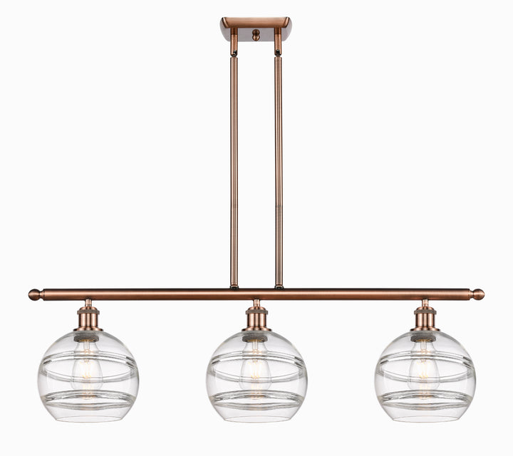 Innovations Lighting Rochester 8" Island Light - Antique Copper