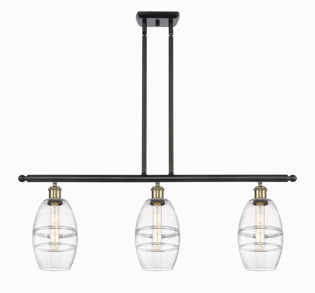 Innovations Lighting Vaz 6" Island Light - Black Antique Brass