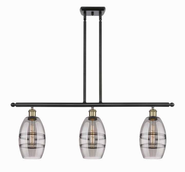 Innovations Lighting Vaz 6" Island Light - Black Antique Brass