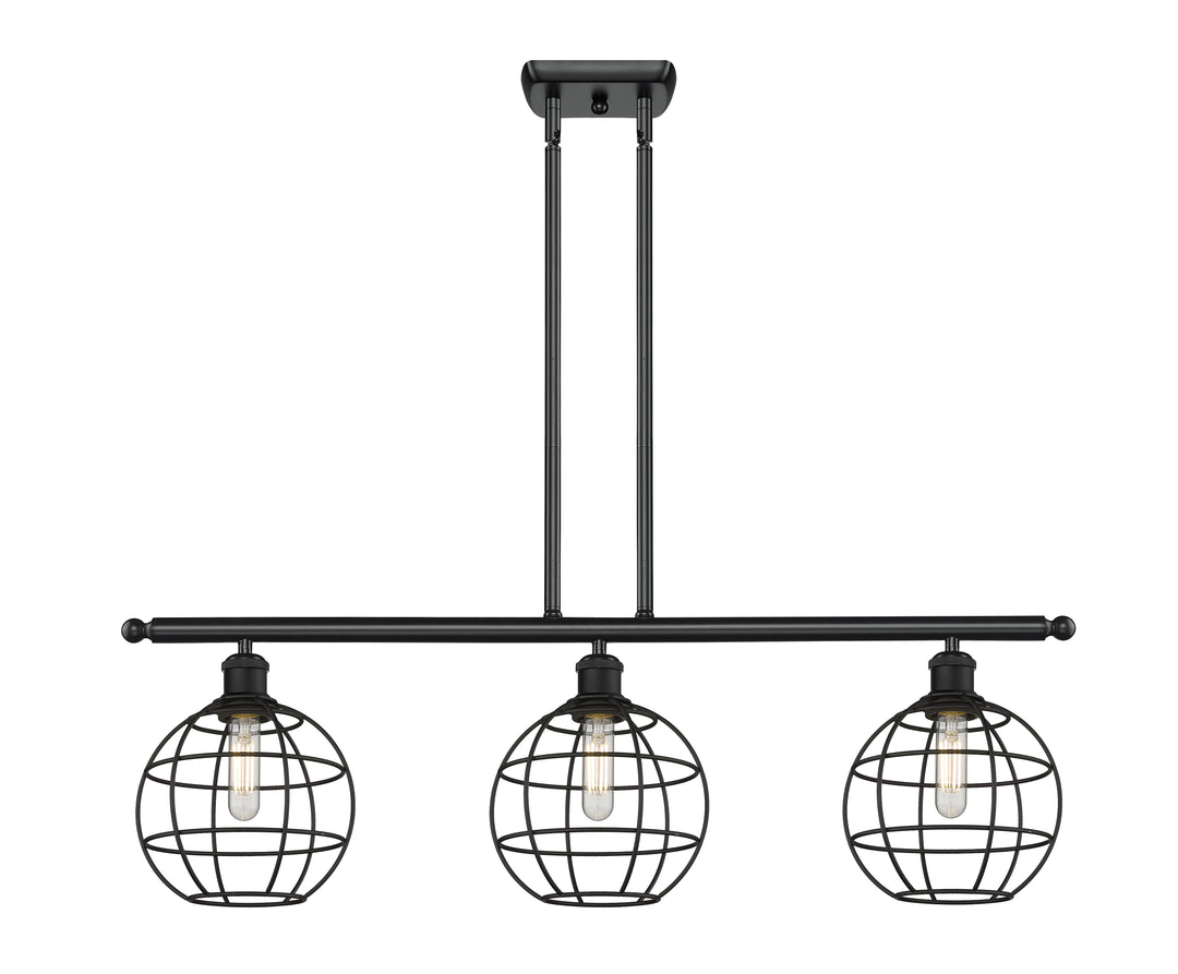 Innovations Lighting Lake Placid 8" Island Light - Matte Black
