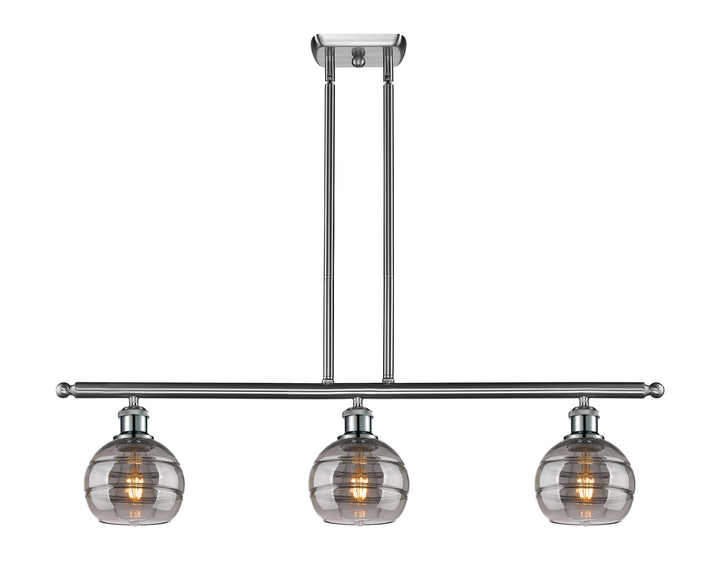 Innovations Lighting Rochester 6" Island Light - Brushed Satin Nickel